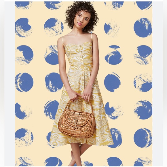 Reformation Canon midi dress size 0 EUC - Picture 1 of 9